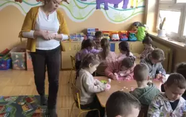 SPOTKANIE „KOTKÓW” Z PANIĄ BIBLIOTEKARKĄ